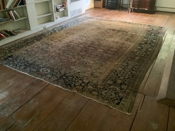 Early Room Size Oriental Rug #