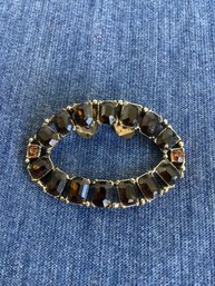 Vintage Musi Baguette Rhinestone Shoe Buckle