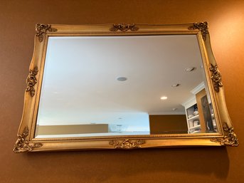 Decorative Gold Painted Framed Wall Mirror