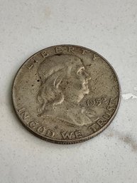 1952 Franklin Half Dollar Coin #23