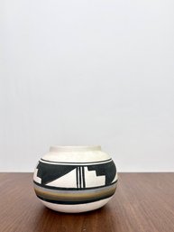 Native American Pottery Bowl Signed Ruth Root