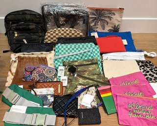 40 Zippered Pouches And Bags