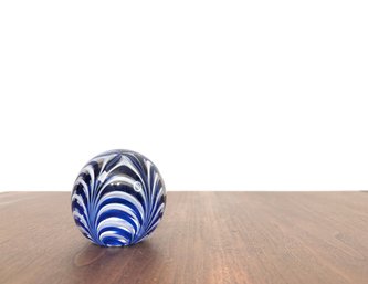 MoMA Swirled Glass Paperweight