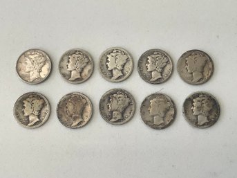 Liberty Dimes Lot #22