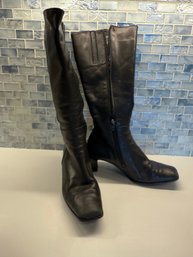 Gabor Black Leather Boots