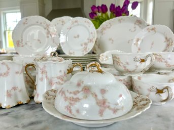 Antique Haviland Limoges China - 88 Pcs