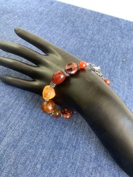 Multi-stone Sterling Bracelet