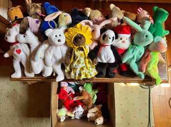 Over Thirty Beanie Babies