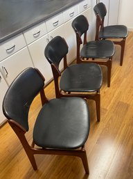 Set Of 4 Erik Buch Designed Danish Modern Dining Chairs - 1960s