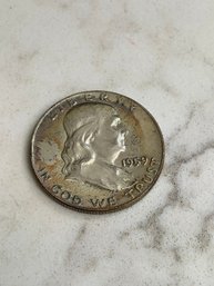 1959 Franklin Half Dollar Coin #34