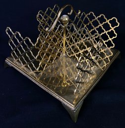 Table Top Metal Organizer Decor Piece