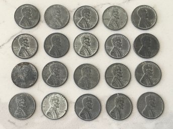 1943 Steel Wheat Pennies Lot #31