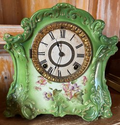 Porcelain Mantle Clock