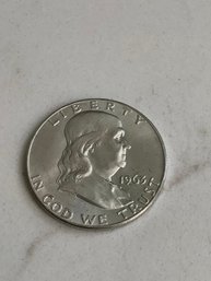 1963 Franklin Half Dollar Coin #37