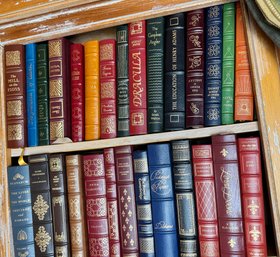 Group Of Vintage Leather Bound Books