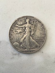 1943-S Walking Liberty Half Dollar Coin #35