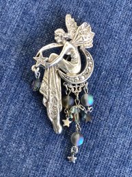 Kirk Folly Moon Fairy Pin