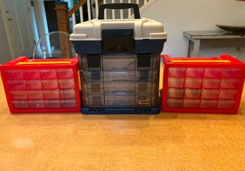 Three Organizing Storage Boxes