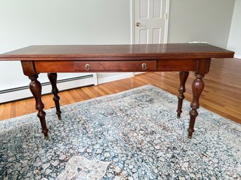 Ethan Allen British Classics Convertible Console/dining Table