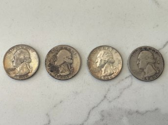 1944 & 1945 Washington Quarters Lot #66