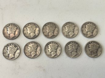 Liberty Dimes Lot #67