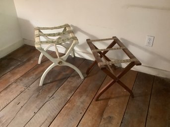Vintage Luggage Rack Of 2