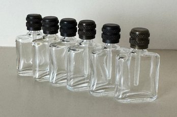 Six Miniature Fragrance Bottles