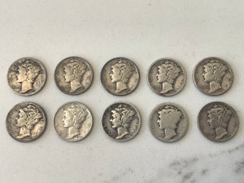 Liberty Dimes Lot #70