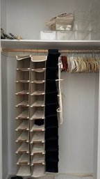 Lot Of Organizing Items And Hangers