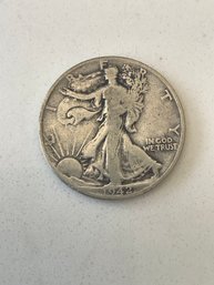 1942 Walking Liberty Half Dollar Coin #71
