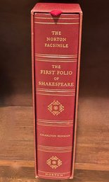 Large Volume Of The First Folio Of Shakespeare - The Norton Facsimile