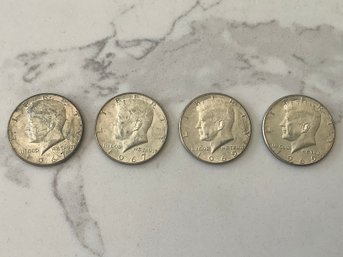 1967 & 1969 Kennedy Half Dollar Coin Lot #73