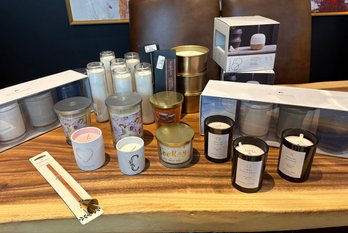 Group Of 24 Candles And Diffusers