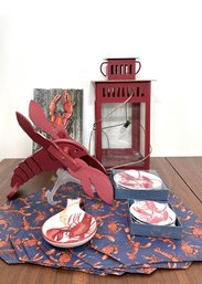 Lobster Themed Group With Original Art By Kim Parker
