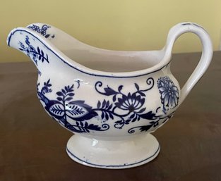 Blue Meissen Gravy Boat