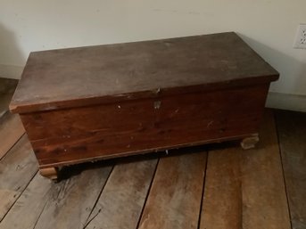 Vintage Cedar Trunk