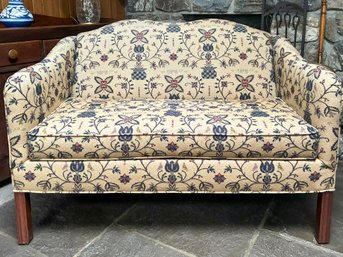 A Settee In William Morris Style Print By Millspaugh Furniture (1 Of 2)