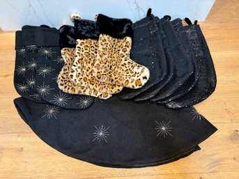 Stockings And Coordinating Tree Skirt