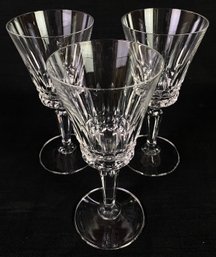 Matching Cristal D'Arques Glass Cup Set