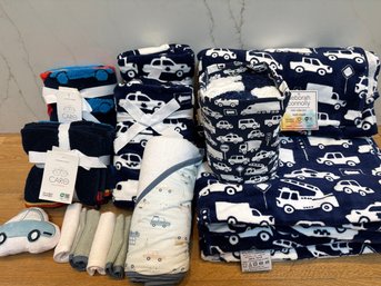 Race Car Towel And Washcloth Collection