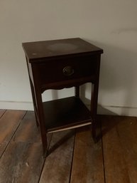 Vintage Side Table With Drawer #13