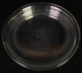 Clear Glass 10 Inch Dish Set Of 2