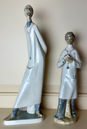 Two Doctor Figurines