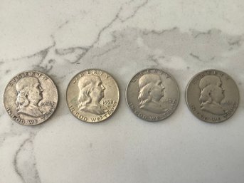 Franklin Half Dollar Coin Lot #102