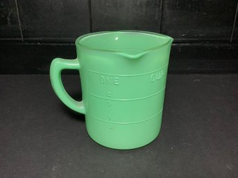 Vintage Jadeite Measuring Cup