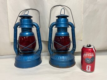 Dietz Little Wizard NY Kerosene Lanterns