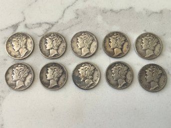 Liberty Dimes Lot #106