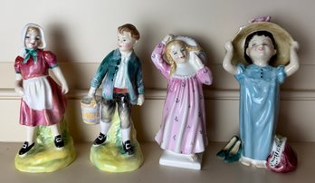 Four Royal Doulton Figures