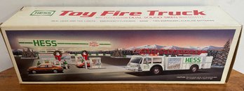 Never Opened 1989 HESS TOY FIRE TRUCK