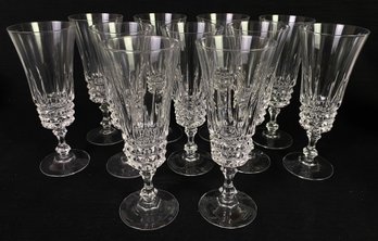 Cristal D'Arques-Durand Champagne Glasses Set